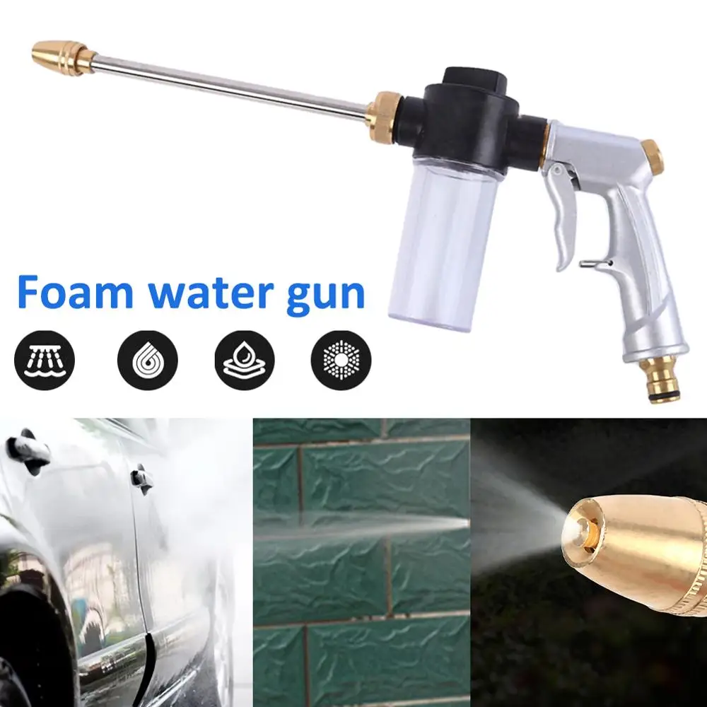 High Pressure Water Spray Gun Washing Machine Car Washing Machine Garden Watering Hose Nozzle Sprinkler Foam Cleaning Water Gun
High Pressure Water Spray Gun Washing Machine Car Washing Machine Garden Watering Hose Nozzle Sprinkler Foam Cleaning Water Gun