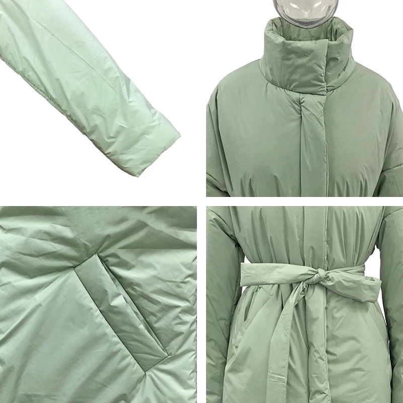 CP Casual Collected Waisted Parkas Women Vogue Simple Coats Women Elegant Spring Stand Collar Cotton Jackets Female Ladies
CP Casual Collected Waisted Parkas Women Vogue Simple Coats Women Elegant Spring Stand Collar Cotton Jackets Female Ladies