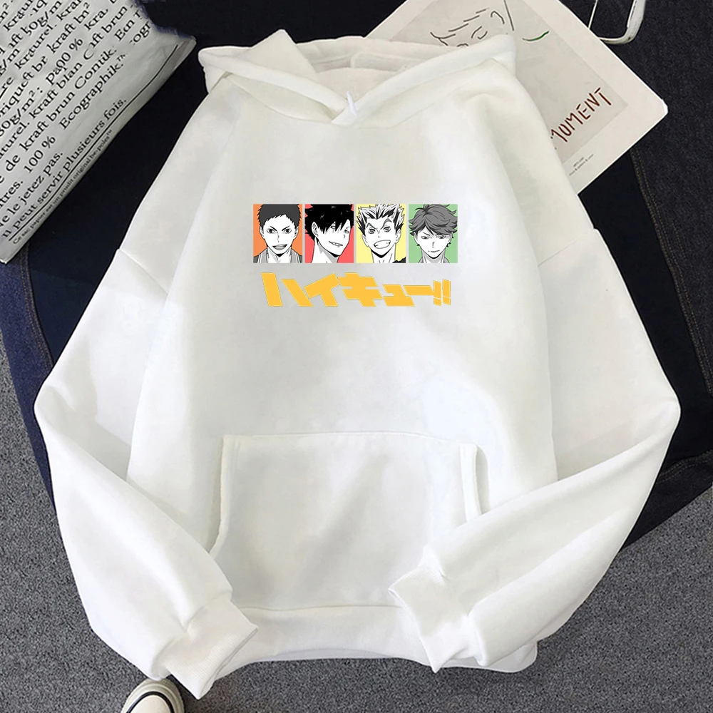 Haikyuu Anime Graphic Hoodies Womens Cartoon Printed Casual Unisex Hooded Korean Style Female Loose Clothes
Haikyuu Anime Graphic Hoodies Womens Cartoon Printed Casual Unisex Hooded Korean Style Female Loose Clothes