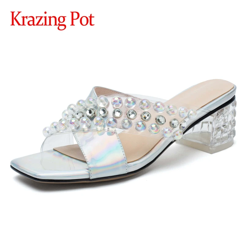 lenkisen large size square toe med heels crystal heel diamond open toe fairy high street fashion slip on women sandals L6f5
lenkisen large size square toe med heels crystal heel diamond open toe fairy high street fashion slip on women sandals L6f5