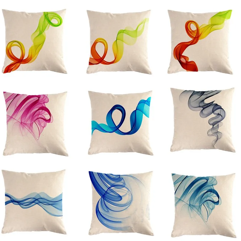 45*45CM Colored Lines Cushion Covers Geometric Throw Pillow Case for Home Chair Sofa Decoration Square Pillowcases
45*45CM Colored Lines Cushion Covers Geometric Throw Pillow Case for Home Chair Sofa Decoration Square Pillowcases