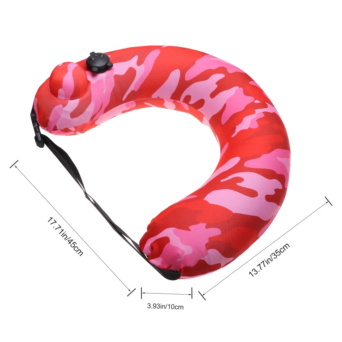Portable Outdoor Car Home Neck Pillow Waist Pillow Back Pillow Inflatable Travel Pillow Neck Manual Press Pillow (Red)
Portable Outdoor Car Home Neck Pillow Waist Pillow Back Pillow Inflatable Travel Pillow Neck Manual Press Pillow (Red)