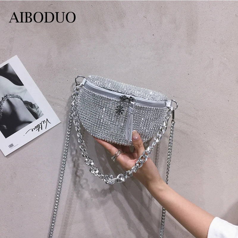 Женская сумка через плечо AIBODUO, летняя модная универсальная сумка-мессенджер с кристаллами для отдыха, Повседневная офисная сумка с цепочко...
Женская сумка через плечо AIBODUO, летняя модная универсальная сумка-мессенджер с кристаллами для отдыха, Повседневная офисная сумка с цепочко...