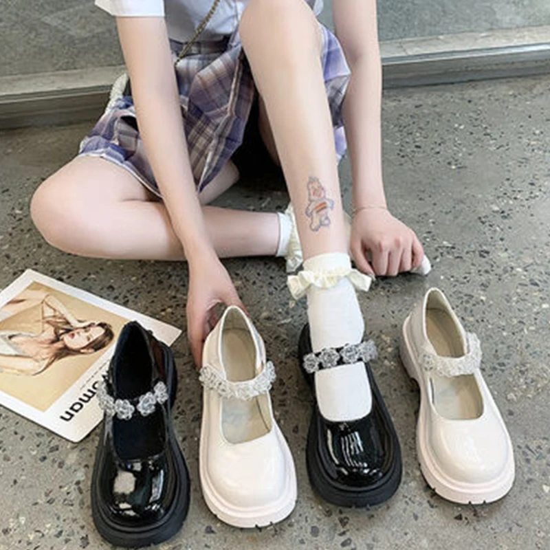 Lolita Shoes 2021 Spring And Autumn Models Mary Jane Shoes Japanese Retro Small Leather Shoes Female College Students Shoes
Lolita Shoes 2021 Spring And Autumn Models Mary Jane Shoes Japanese Retro Small Leather Shoes Female College Students Shoes