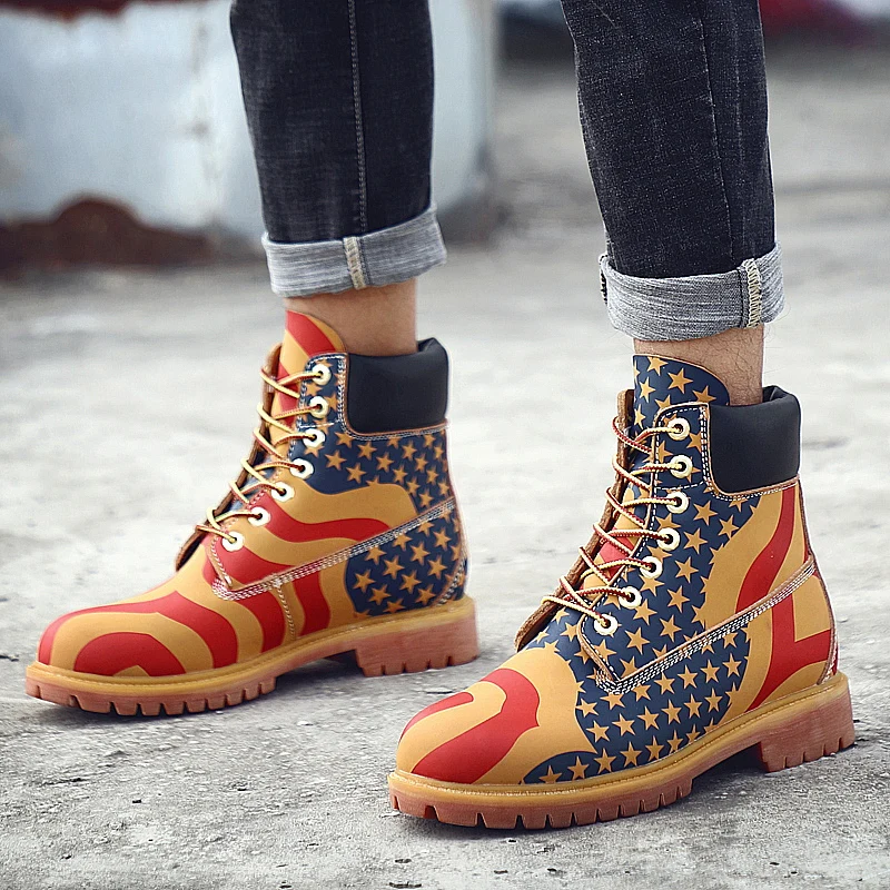 Autumn Winter Ankle Snow Boots Men HIgh Top Shoes Autumn Split Leather Waterproof Work Safety Tooling Men Mountain Hiking Boots
Autumn Winter Ankle Snow Boots Men HIgh Top Shoes Autumn Split Leather Waterproof Work Safety Tooling Men Mountain Hiking Boots