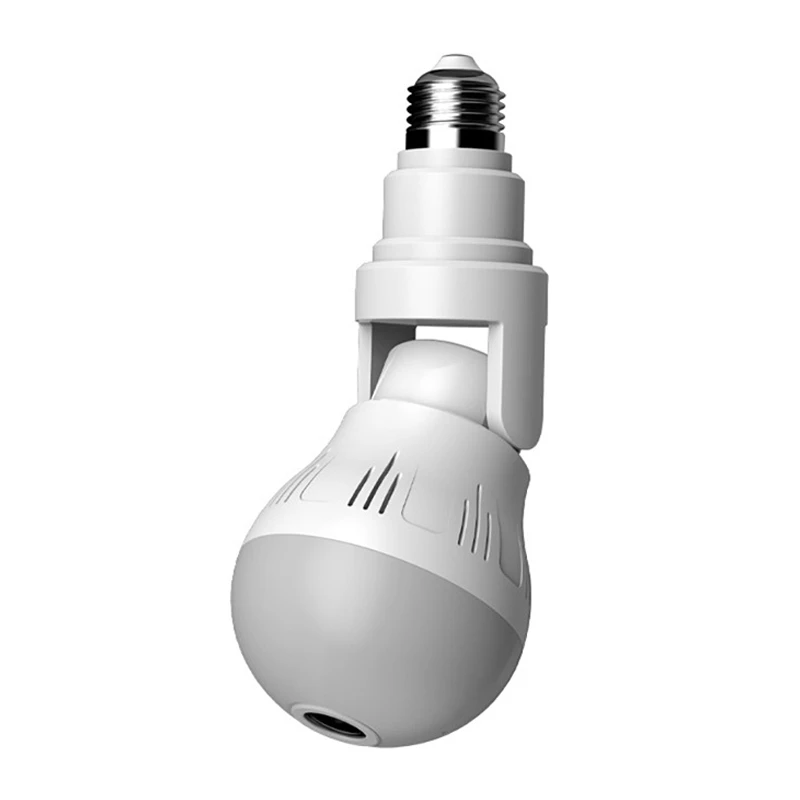 360°LED Light Wifi Camera 1080P Wireless Panorama Security CCTV Bulb Camera Fisheye Two-Way Intercom Night Vision Camera
360°LED Light Wifi Camera 1080P Wireless Panorama Security CCTV Bulb Camera Fisheye Two-Way Intercom Night Vision Camera
