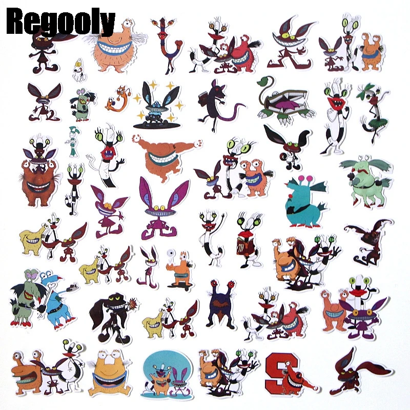 45pcs Oh Real Monsters Cartoon Children Stickers Skateboard Guitar Suitcase Girls Waterproof scrapbooking Sticker Kids Toys
45pcs Oh Real Monsters Cartoon Children Stickers Skateboard Guitar Suitcase Girls Waterproof scrapbooking Sticker Kids Toys