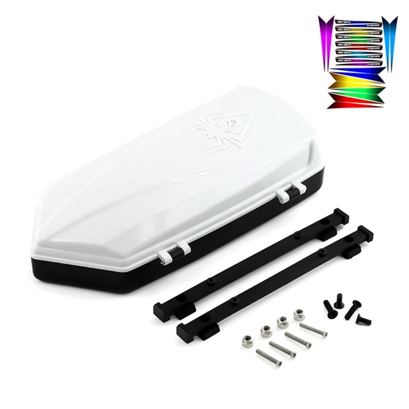 Roof Trunk Luggage Box with Fixing Rail for Traxxas TRX4 TRX6 Axial SCX10 III 90046 AXI03007 1/10 RC Crawler Parts
Roof Trunk Luggage Box with Fixing Rail for Traxxas TRX4 TRX6 Axial SCX10 III 90046 AXI03007 1/10 RC Crawler Parts
