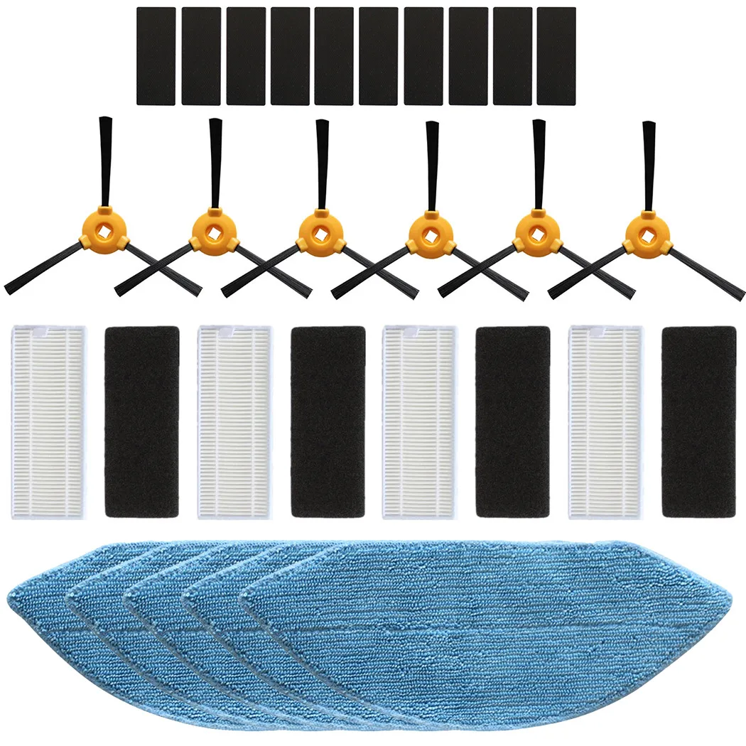 Filter Side Brush Mop Cloth Pads Rag Set For Ecovacs Deebot U2 DGN22 For Ecovacs Deebot U2 DGN22 Robot Vacuum Cleaner
Filter Side Brush Mop Cloth Pads Rag Set For Ecovacs Deebot U2 DGN22 For Ecovacs Deebot U2 DGN22 Robot Vacuum Cleaner