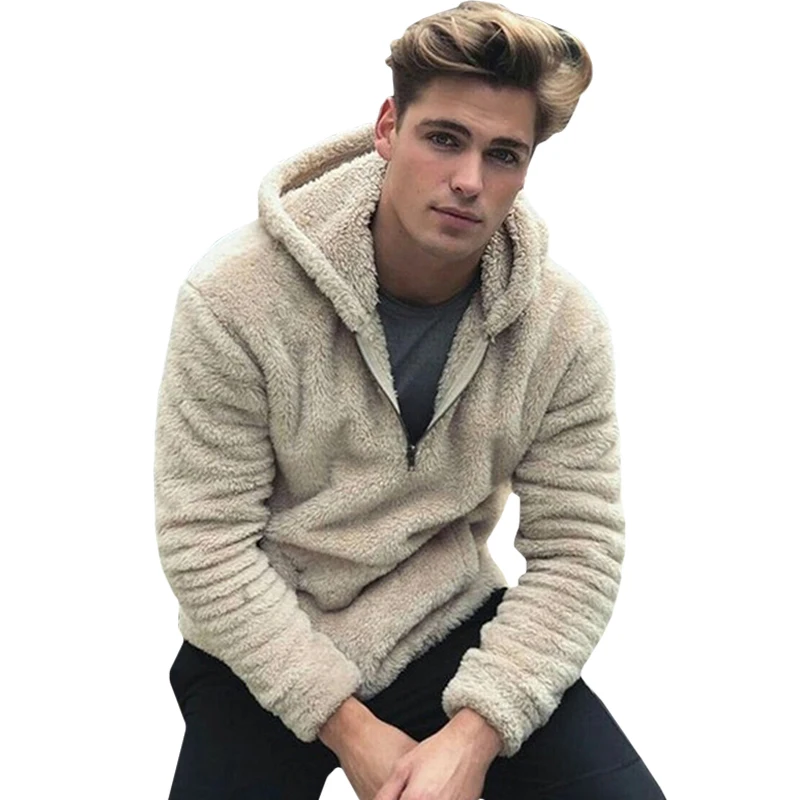 Cofekate Trendy Fashion Korean Style Male Hoodie Lounge Wear Fleece Coat Solid Color Warm Thick Male Winter Hoodie Sweatshirts
Cofekate Trendy Fashion Korean Style Male Hoodie Lounge Wear Fleece Coat Solid Color Warm Thick Male Winter Hoodie Sweatshirts