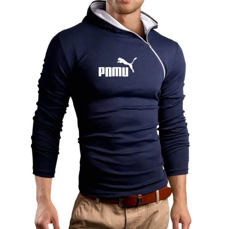 2021 PNMU Logo Men Solid Color Zipper Hoodies Long Sleeve Hooded Sweatshirt Men Spring Casual Fashion Loose Pullover Tops
2021 PNMU Logo Men Solid Color Zipper Hoodies Long Sleeve Hooded Sweatshirt Men Spring Casual Fashion Loose Pullover Tops