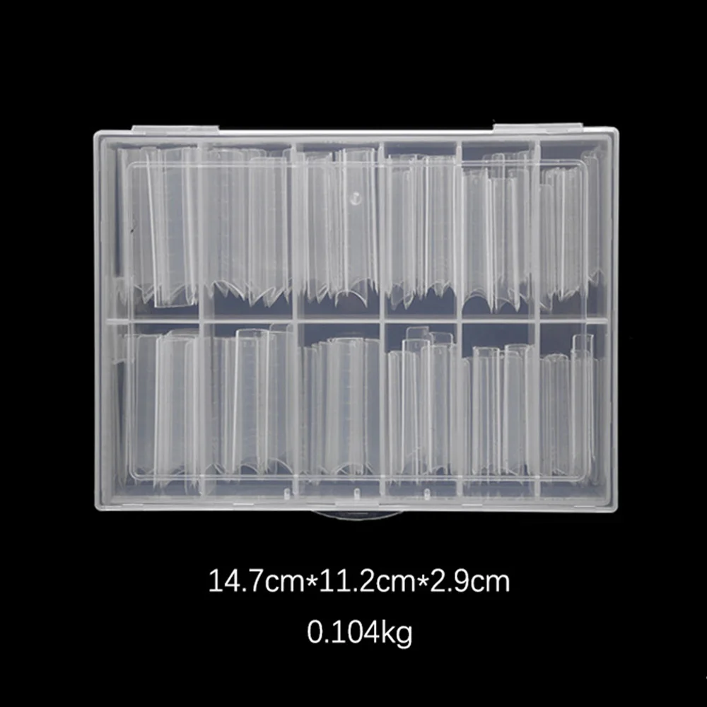 120Pcs/Box Clear Dual Forms Tips False Nails Full Cover Quick Building Gel Mold Tips Nail Extension Forms Nail Art Tips Manicure
120Pcs/Box Clear Dual Forms Tips False Nails Full Cover Quick Building Gel Mold Tips Nail Extension Forms Nail Art Tips Manicure