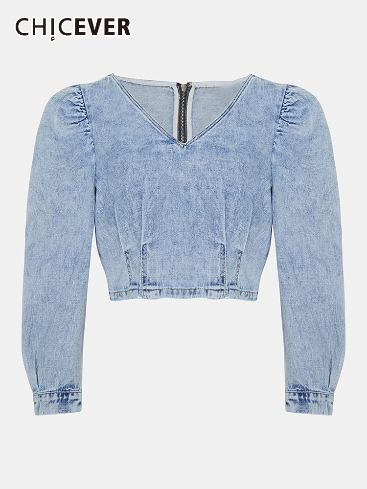 CHICEVER минималистская однотонная тонкая рубашка для женщин с V-образным вырезом длинным рукавом Складная Повседневная Джинсовая блузка на мо...
CHICEVER минималистская однотонная тонкая рубашка для женщин с V-образным вырезом длинным рукавом Складная Повседневная Джинсовая блузка на мо...