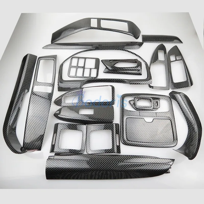 For Toyota Land Cruiser 120 Prado FJ120 2003-2009 Interior Carbon Fiber Color Door Armrest Glass Lift Vent Lamp Moulding Trims
For Toyota Land Cruiser 120 Prado FJ120 2003-2009 Interior Carbon Fiber Color Door Armrest Glass Lift Vent Lamp Moulding Trims