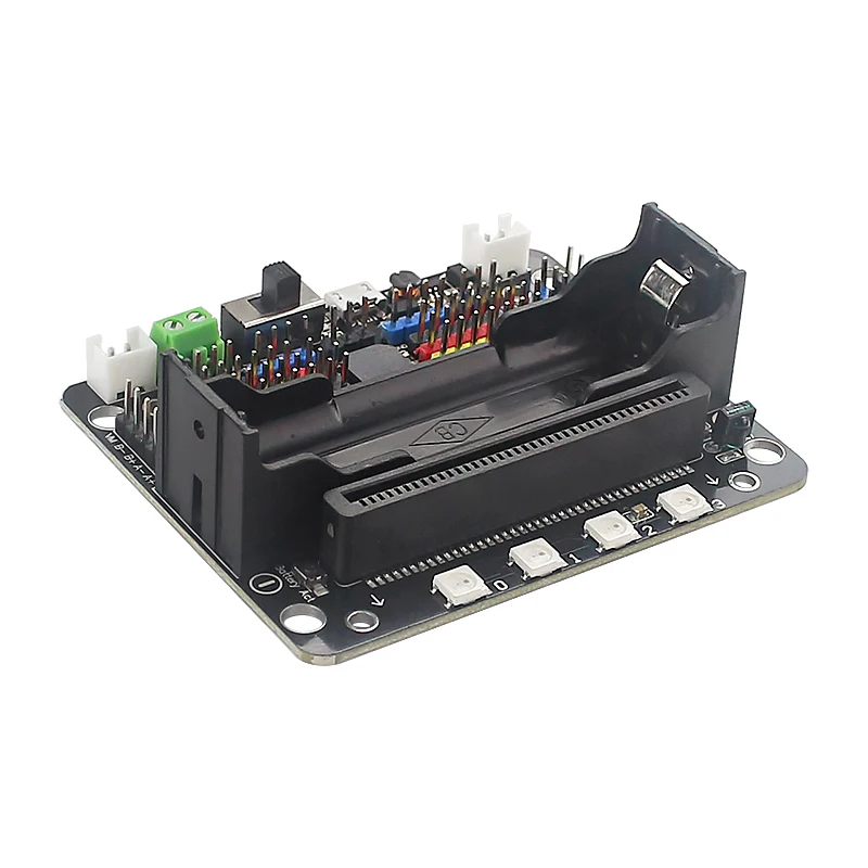 Micro:bit Extension Board Robotbit Board for Programming Education support 18650 Battery
Micro:bit Extension Board Robotbit Board for Programming Education support 18650 Battery