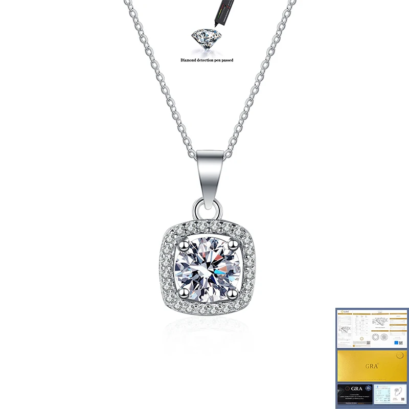925 Silver Sun flower 1.0/2.0 ct D color Moissanite VVS Elegant Wedding Pendant Necklace for Women Anniversary Gift
925 Silver Sun flower 1.0/2.0 ct D color Moissanite VVS Elegant Wedding Pendant Necklace for Women Anniversary Gift