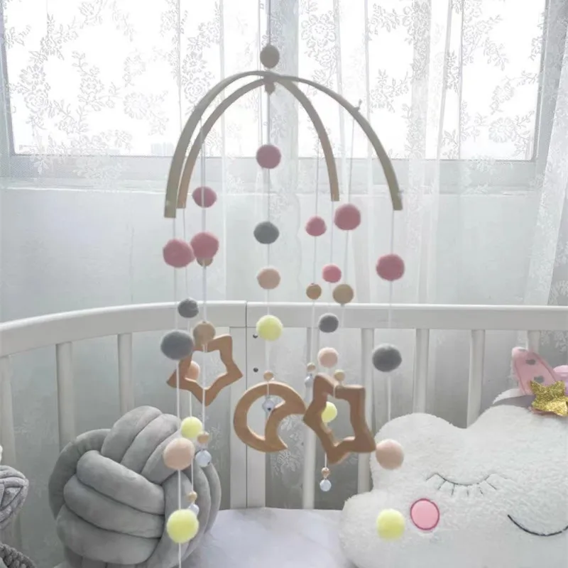INS Nordic Hair Balls Wind Chimes Wooden Beads Pendant Hanging Ornaments For Kids Room Decoration Baby Bed Windbell Photo Props
INS Nordic Hair Balls Wind Chimes Wooden Beads Pendant Hanging Ornaments For Kids Room Decoration Baby Bed Windbell Photo Props