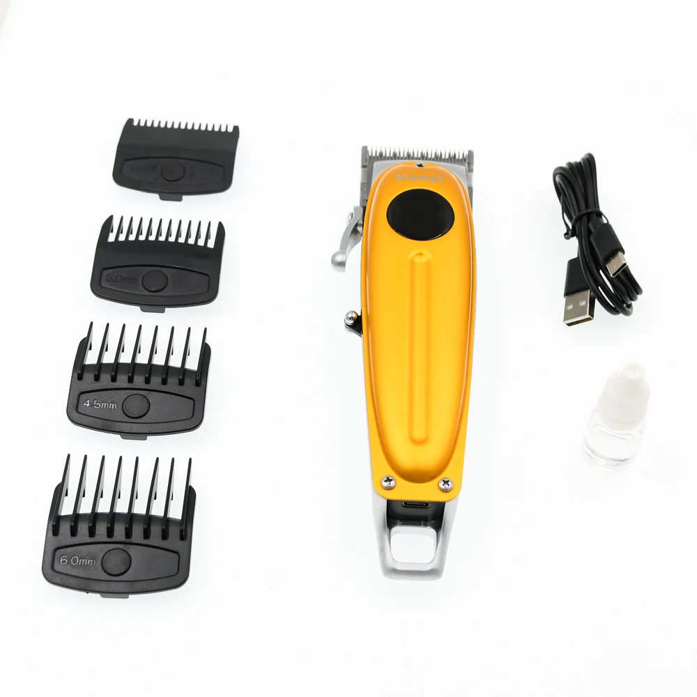 2021 New Metal Body Professional Hair Trimmer LCD Mower Electric Hair Clipper With Magnetic Limit Comb Adjustable Cutter
2021 New Metal Body Professional Hair Trimmer LCD Mower Electric Hair Clipper With Magnetic Limit Comb Adjustable Cutter