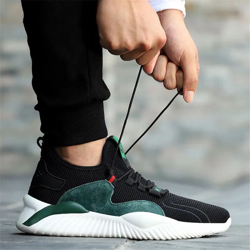 Men Work Safety Shoes With Steel Toe Cap Indestructible Sneakers Lightweight Breathable Anti-Smashing Anti-puncture Safety Boots
Men Work Safety Shoes With Steel Toe Cap Indestructible Sneakers Lightweight Breathable Anti-Smashing Anti-puncture Safety Boots