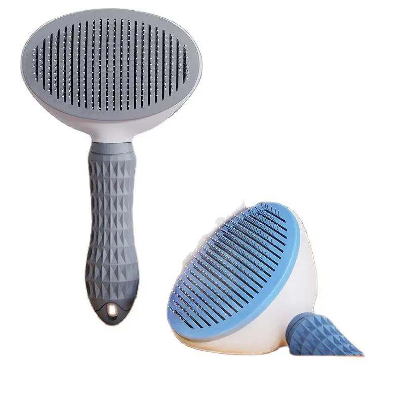 Pet Hair Remover One-click Cat Comb Automatic Pet Grooming Brush Hair Starightening Comb Heat Puppy Beauty Cleaning Tools
Pet Hair Remover One-click Cat Comb Automatic Pet Grooming Brush Hair Starightening Comb Heat Puppy Beauty Cleaning Tools