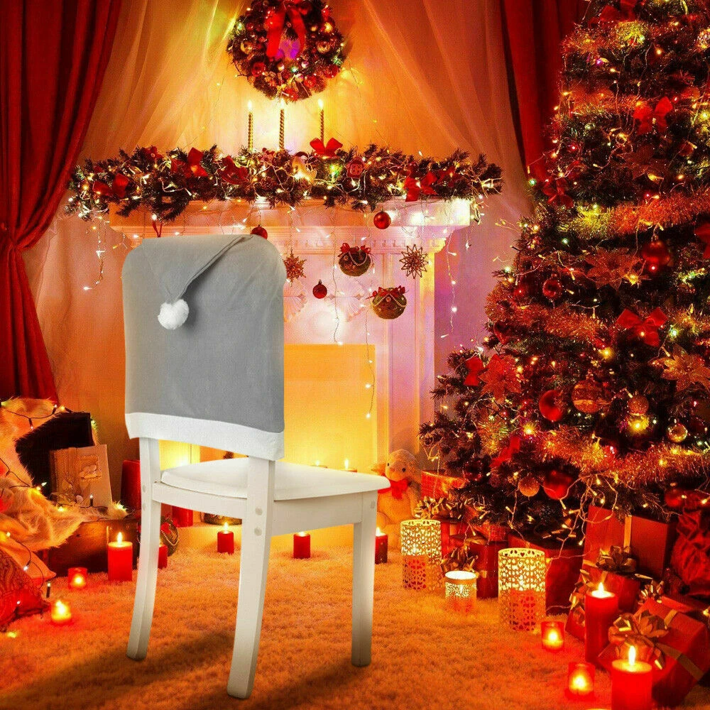 Christmas Santa Hat Dining Chair Back Cover Home Xmas Party Chair Decor Ornament Chair Covers Dinner Table and Chair Covers New
Christmas Santa Hat Dining Chair Back Cover Home Xmas Party Chair Decor Ornament Chair Covers Dinner Table and Chair Covers New