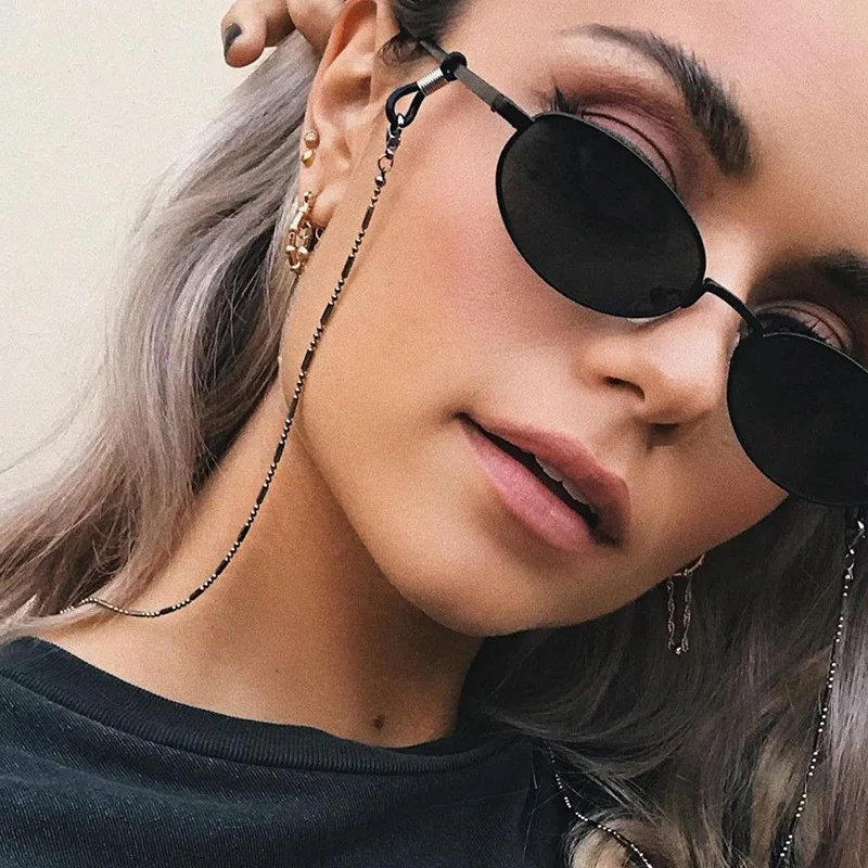 Fashion Woman Sunglasses Chain Cylinder Bead Chain Anti-Falling Glasses Eyeglasses Cord Necklace
Fashion Woman Sunglasses Chain Cylinder Bead Chain Anti-Falling Glasses Eyeglasses Cord Necklace