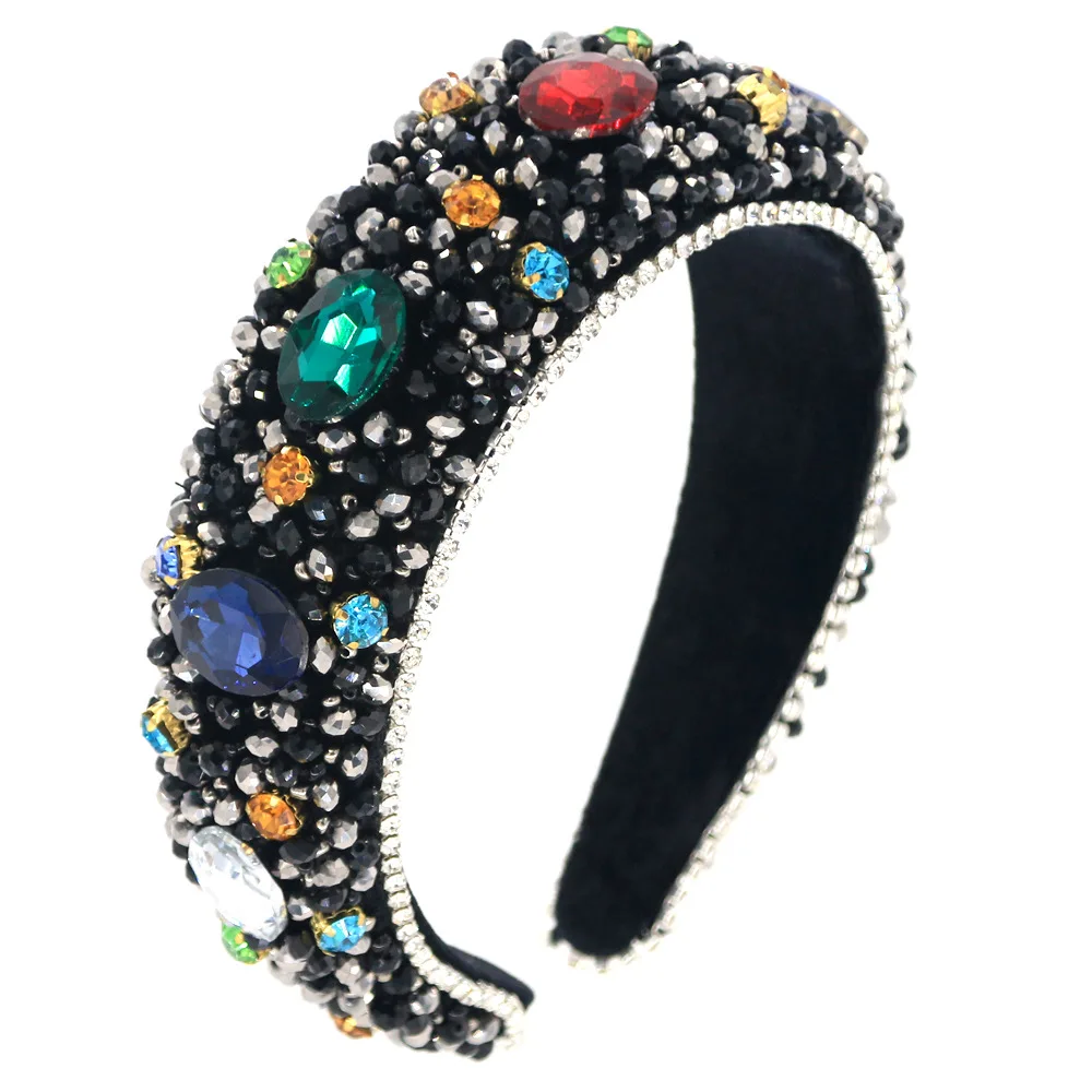 Luxury Rhinestones Sparkly Padded Headband for Women Full Crystal Hairbands Bejewled Hair Hoop Baroque Headband Hair Accessories
Luxury Rhinestones Sparkly Padded Headband for Women Full Crystal Hairbands Bejewled Hair Hoop Baroque Headband Hair Accessories