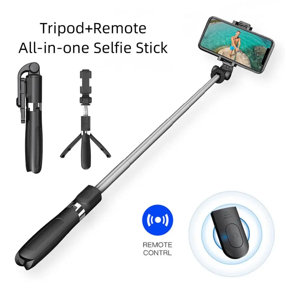 Bluetooth Selfie Stick with Tripod Self Stick Selfiestick Phone Smartphone Selfie-Stick for Iphone Samsung Huawei Action Camera
Bluetooth Selfie Stick with Tripod Self Stick Selfiestick Phone Smartphone Selfie-Stick for Iphone Samsung Huawei Action Camera