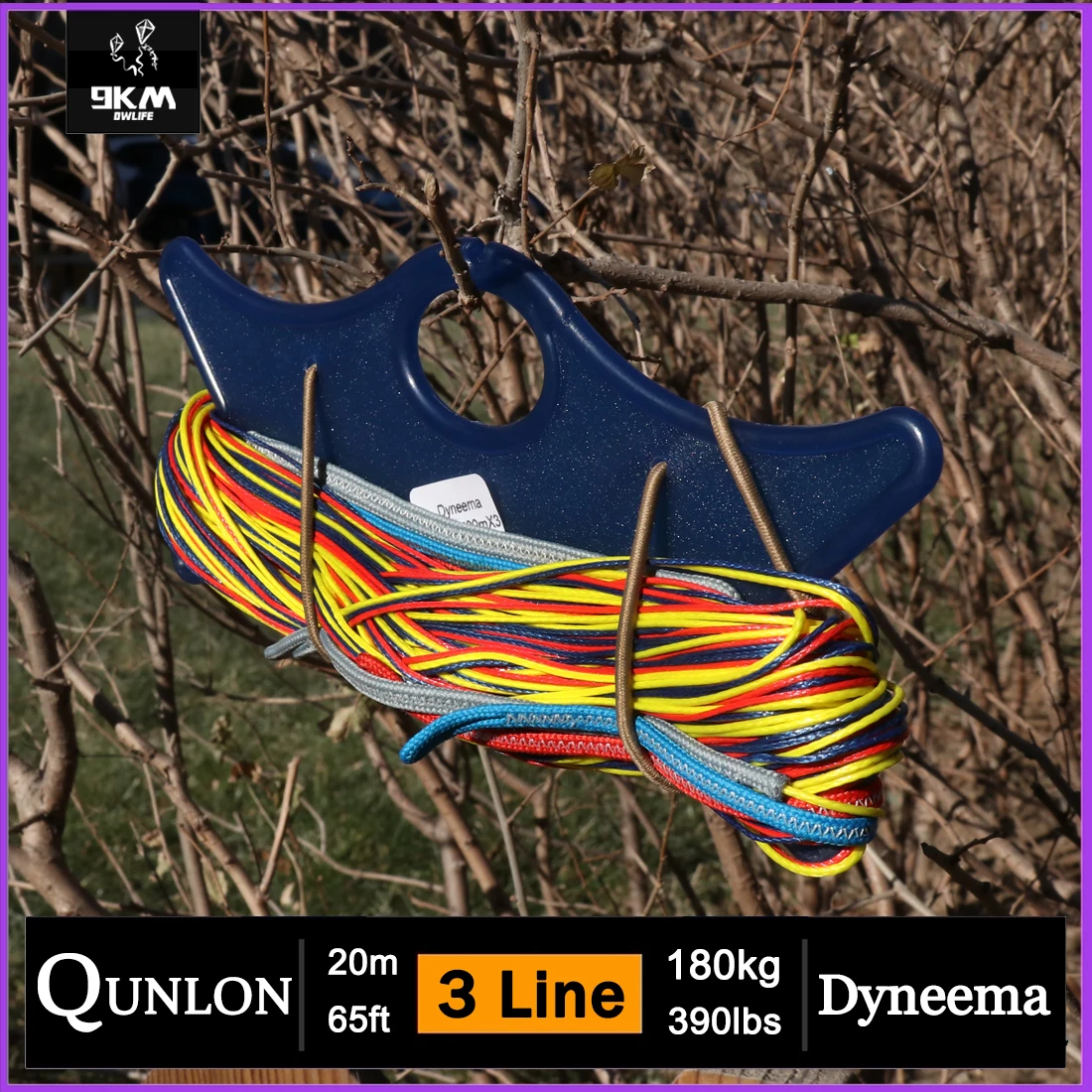 9KM Professional 390lb 3*20m/25m High Qualit Kite Line String for Outdoor Dual Line Flying Toys Accessories 
9KM Professional 390lb 3*20m/25m High Qualit Kite Line String for Outdoor Dual Line Flying Toys Accessories