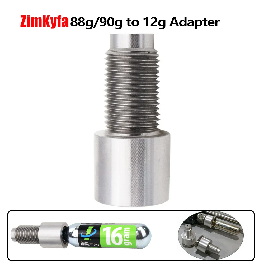 88 г 90 г картридж из нержавеющей стали SIG SAUER MPX / MCX до 12 г Co2 адаптер с резьбой быстрая замена для пневматической винтовки
88 г 90 г картридж из нержавеющей стали SIG SAUER MPX / MCX до 12 г Co2 адаптер с резьбой быстрая замена для пневматической винтовки