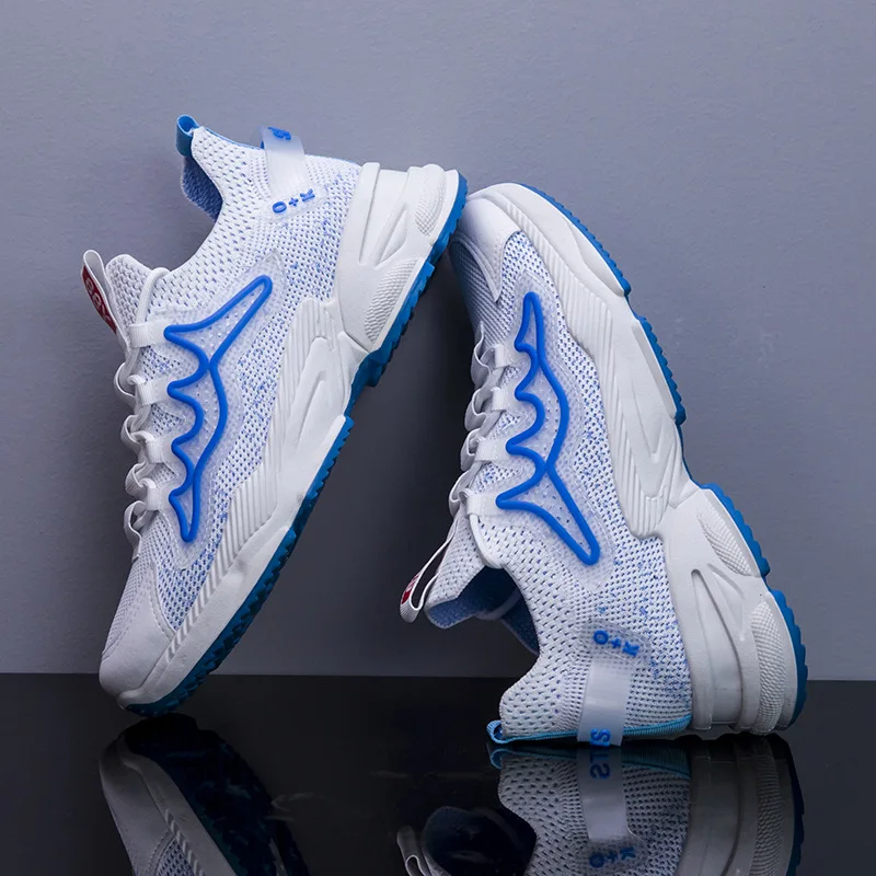 HOT Blue White Multicolor Mesh Surface Breathable Youth Sports Shoes Men's Casual Shoes Comfortable Soles Good Elasticity RE
HOT Blue White Multicolor Mesh Surface Breathable Youth Sports Shoes Men's Casual Shoes Comfortable Soles Good Elasticity RE