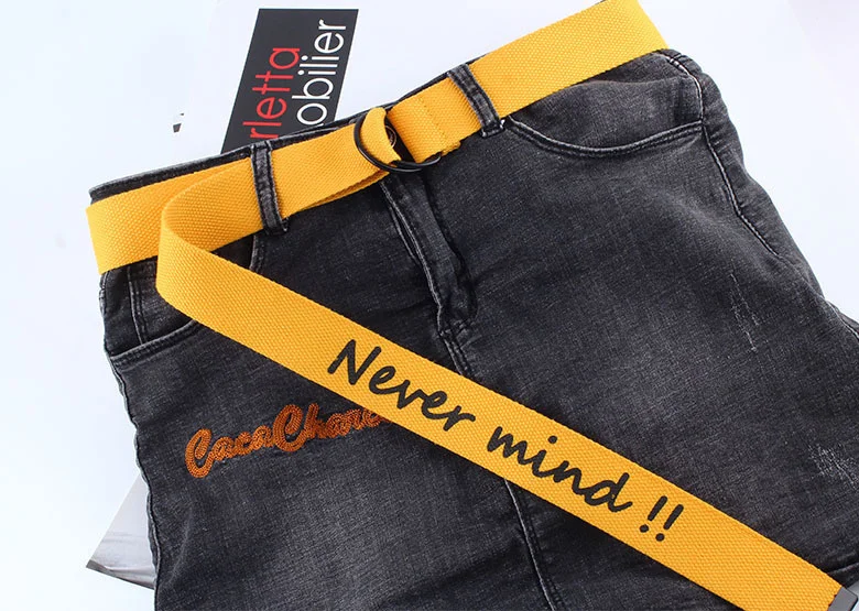 Unisex Waist Belts LETTER Embroidery Hip Hop Canvas Waistband Harajuku Punk Cinturones Waist Strap All-match Accessories
Unisex Waist Belts LETTER Embroidery Hip Hop Canvas Waistband Harajuku Punk Cinturones Waist Strap All-match Accessories