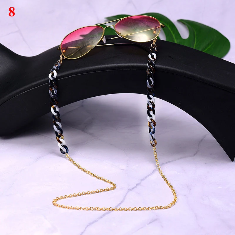 Нескользящая металлическая и акриловая цепочка для очков для чтения, подвесная веревка для очков, разноцветные очки, аксессуары для очков, ...
Нескользящая металлическая и акриловая цепочка для очков для чтения, подвесная веревка для очков, разноцветные очки, аксессуары для очков, ...