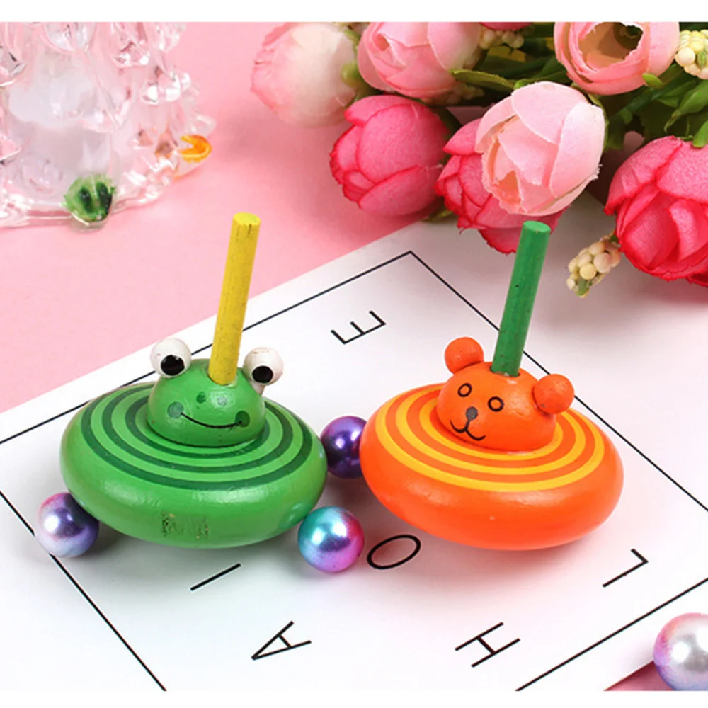 6pcs of One Bag Wooden Creative Spinning Funny Colorful Peg-top Adorable Animal Gyroscope (Random Style)
6pcs of One Bag Wooden Creative Spinning Funny Colorful Peg-top Adorable Animal Gyroscope (Random Style)