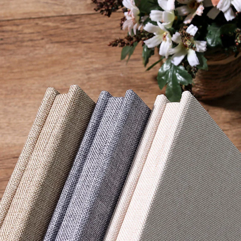 

16inch Linen Photo Album DIY Albums Baby Growth Memory Lovers Birthday Gifts Wedding Photos Scrapbook Paper Crafts Record Book