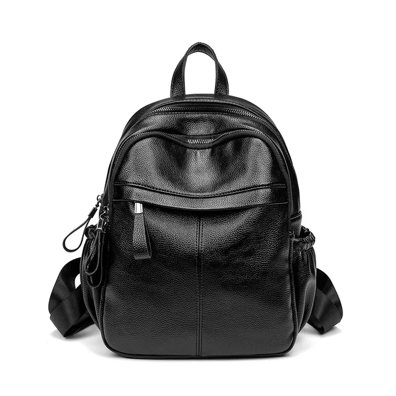 Women Retro Leather Rucksack Big Capacity School Bag For Teenager Girl Travel Bolsas Vintage Tassels Backpack Bolsas 2020 C1270 
Women Retro Leather Rucksack Big Capacity School Bag For Teenager Girl Travel Bolsas Vintage Tassels Backpack Bolsas 2020 C1270