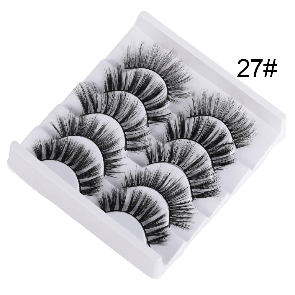 MIX Lashes 3D Mink Hair 5 Pairs False Eyelashes Natural Long Soft Thick Professional Makeup Eyelash Extension Silk Eyelashes C27
MIX Lashes 3D Mink Hair 5 Pairs False Eyelashes Natural Long Soft Thick Professional Makeup Eyelash Extension Silk Eyelashes C27