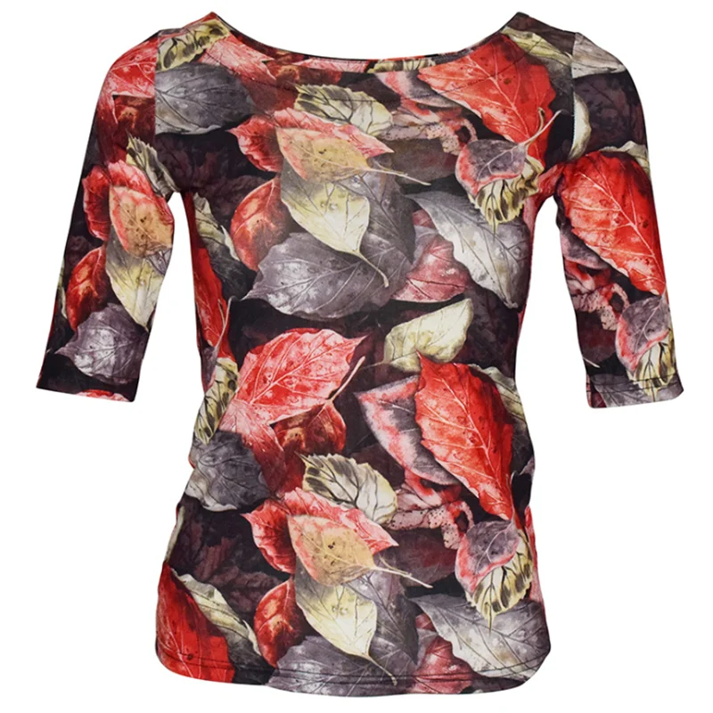 2021 Autumn Newly Fashionable Women Modern Latin Dance Costumes Round-neck Printed Elastic Lashing Blouse Dance Training Top
2021 Autumn Newly Fashionable Women Modern Latin Dance Costumes Round-neck Printed Elastic Lashing Blouse Dance Training Top
