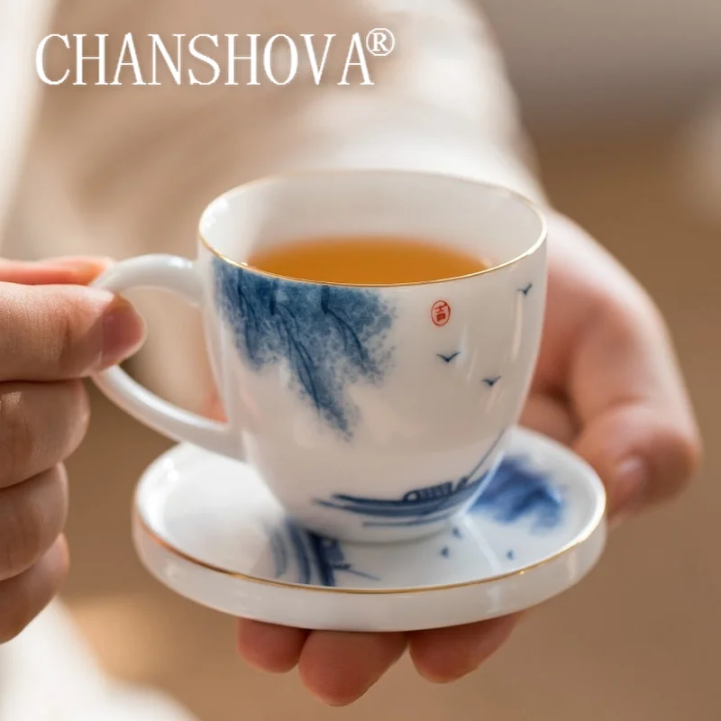 CHANSHOVA 70 мл китайский стиль ручная роспись Керамическая кофейная чашка блюдце набор чайная чашка набор Питьевая утварь Китай фарфор H371
CHANSHOVA 70 мл китайский стиль ручная роспись Керамическая кофейная чашка блюдце набор чайная чашка набор Питьевая утварь Китай фарфор H371