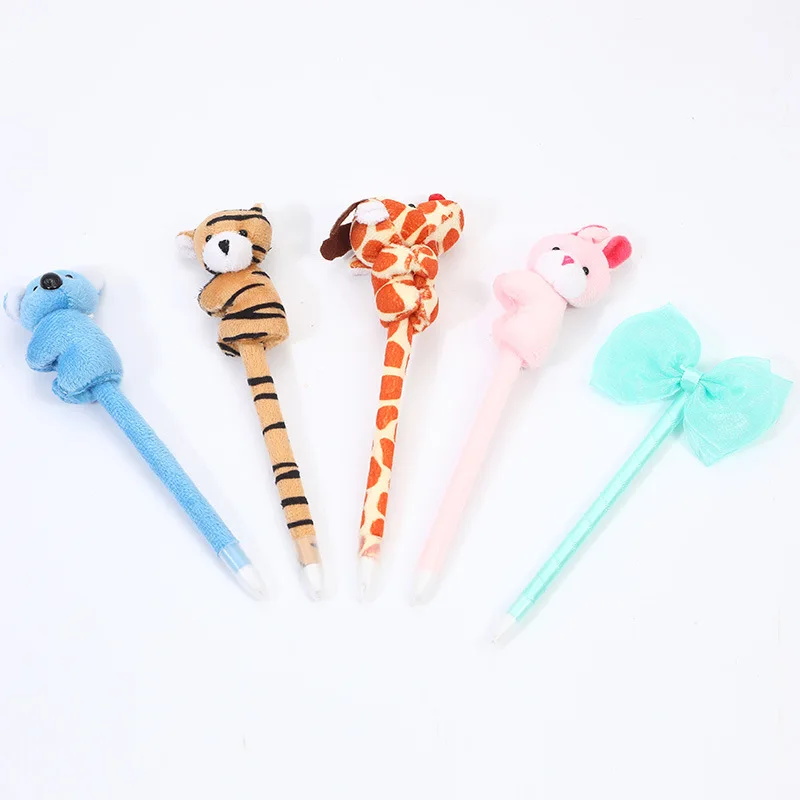 40 pcs/lot Cartoon Plush Animal Gel Pen Cute 0.5 mm black Ink Signature Pens Promotional Gift School Supplies
40 pcs/lot Cartoon Plush Animal Gel Pen Cute 0.5 mm black Ink Signature Pens Promotional Gift School Supplies