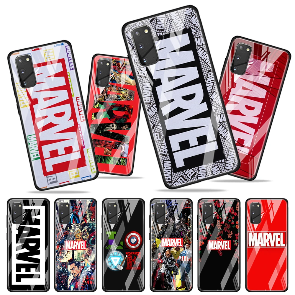 Marvel logo cool for Samsung Galaxy S20 FE Ultra Note 20 S10 Lite S9 S8 Plus Luxury Tempered Glass Phone Case Cover
Marvel logo cool for Samsung Galaxy S20 FE Ultra Note 20 S10 Lite S9 S8 Plus Luxury Tempered Glass Phone Case Cover