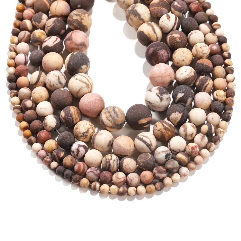 1Strand/Lot Natural Stone Matte Black Zebra Rhodonite Bead Round Loose Spacer Beads Necklace for DIY Jewelry Making Findings
1Strand/Lot Natural Stone Matte Black Zebra Rhodonite Bead Round Loose Spacer Beads Necklace for DIY Jewelry Making Findings