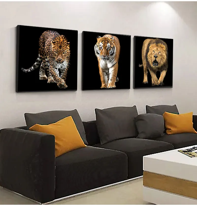 3 шт., картины с животными, Лев и Тигры
3 шт., картины с животными, Лев и Тигры
