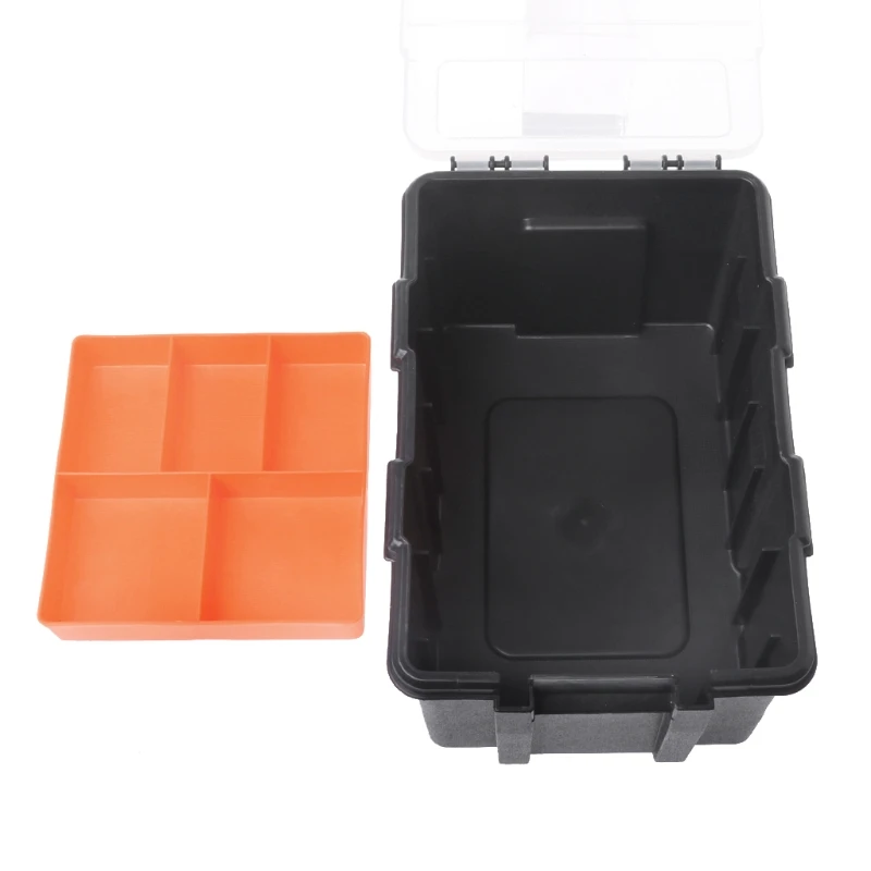 35ED Hardware Box Transparent Multifunctional Storage Tools Case Plastic Organizer 
35ED Hardware Box Transparent Multifunctional Storage Tools Case Plastic Organizer