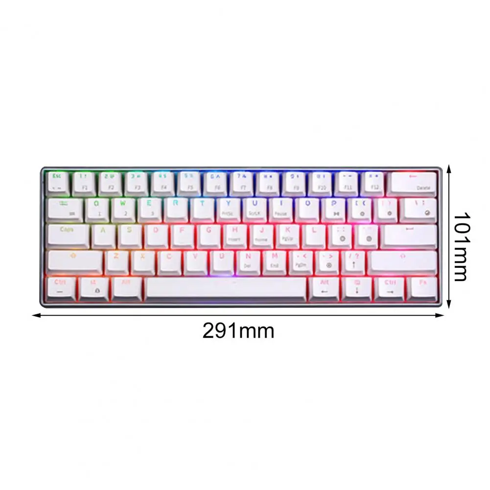 RK61 RGB Gaming Mechanical Keyboard White USB Wired Bluetooth Keyboard 61 keys 2.4G Triple-Mode with RGB Red/Blue/Tawny Switch
RK61 RGB Gaming Mechanical Keyboard White USB Wired Bluetooth Keyboard 61 keys 2.4G Triple-Mode with RGB Red/Blue/Tawny Switch