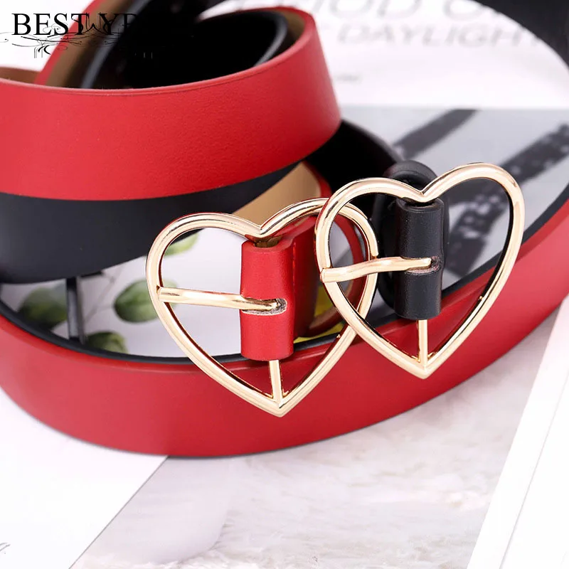 Best YBT Women Imitation Leather Belt Alloy Pin Heart Buckle Belt Popular Fashion Decorative Jeans Versatile Casual Women Belt 
Best YBT Women Imitation Leather Belt Alloy Pin Heart Buckle Belt Popular Fashion Decorative Jeans Versatile Casual Women Belt
