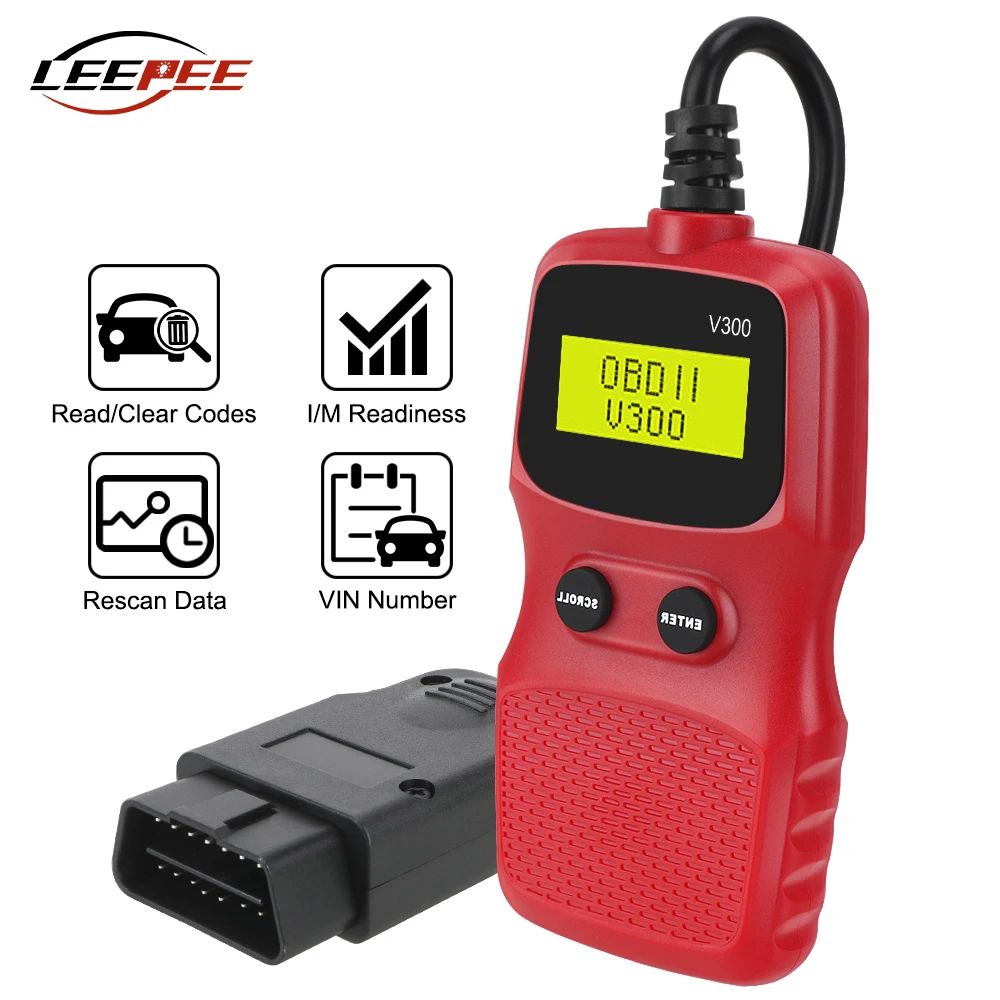 ELM327 Digital Display Car OBD2 Code Reader Diagnostic Tools OBD 2 Scanner OBDII On-board Monitoring Auto Accessories Electronic
ELM327 Digital Display Car OBD2 Code Reader Diagnostic Tools OBD 2 Scanner OBDII On-board Monitoring Auto Accessories Electronic