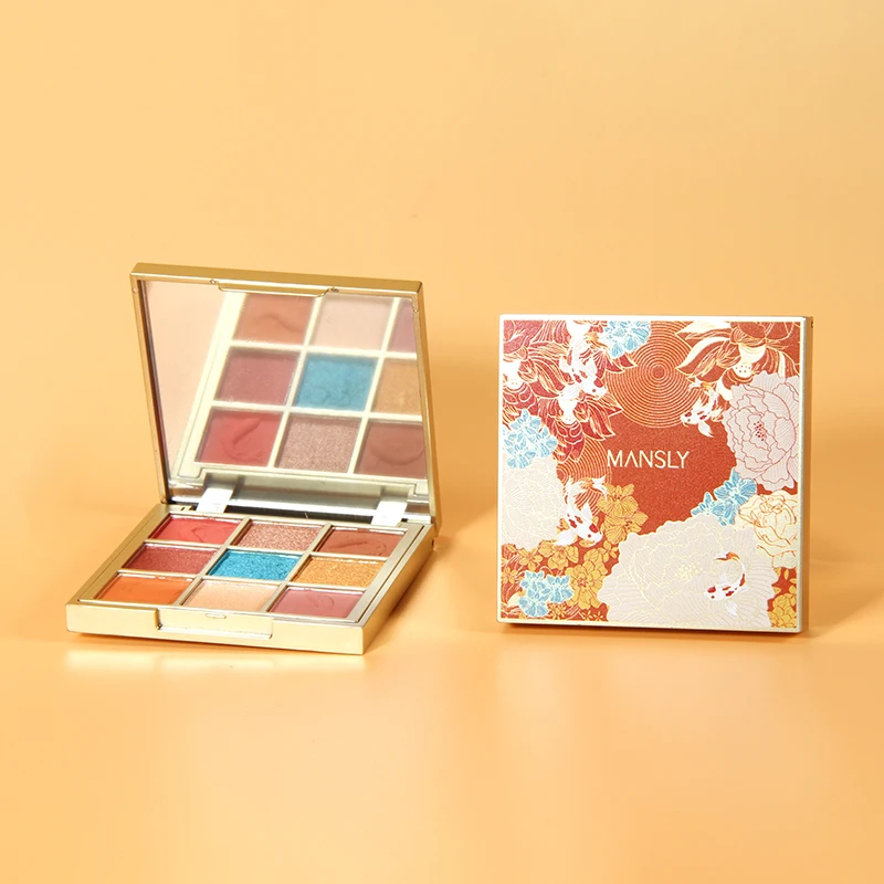 Floral Pattern Exterior Design 1 Pc 9 Colors Eye Shadow Chinese Style New Color Not Easy To Fly Powder Eye Shadow Palette TSLM1
Floral Pattern Exterior Design 1 Pc 9 Colors Eye Shadow Chinese Style New Color Not Easy To Fly Powder Eye Shadow Palette TSLM1