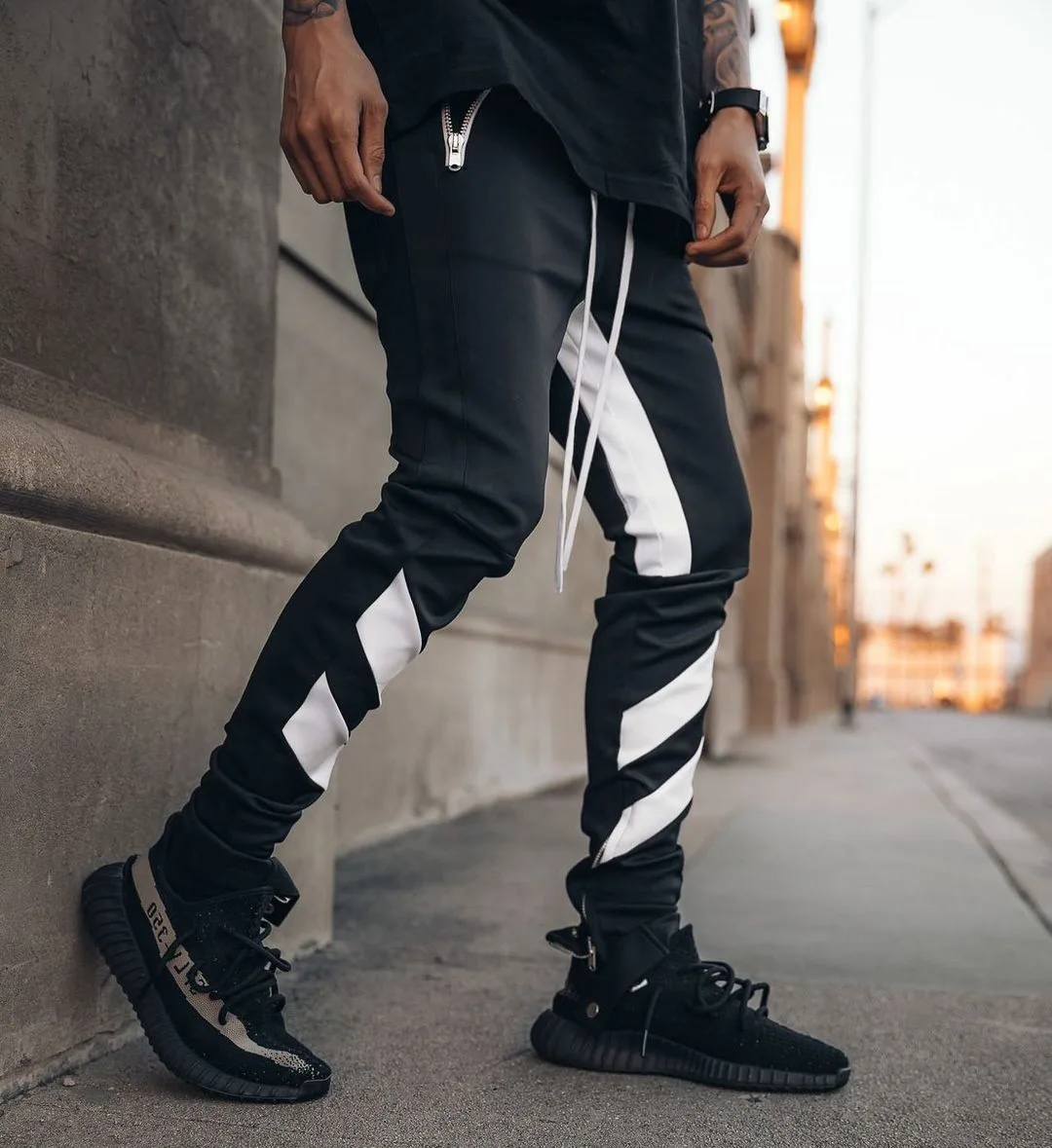 Mens Joggers Casual Pants Fitness Men Sportswear Tracksuit Bottoms Skinny Sweatpants Trousers Black Gyms Jogger Track Pants
Mens Joggers Casual Pants Fitness Men Sportswear Tracksuit Bottoms Skinny Sweatpants Trousers Black Gyms Jogger Track Pants