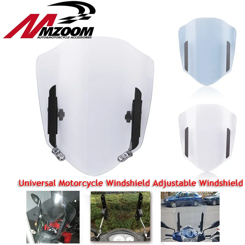 Universal Motorcycle Windshield Adjustable Windshield Extension Spoiler Windscreen Air Deflector For Honda Suzuki Yamaha KTM
Universal Motorcycle Windshield Adjustable Windshield Extension Spoiler Windscreen Air Deflector For Honda Suzuki Yamaha KTM